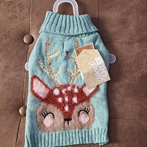 Mint Green Dog Sweater